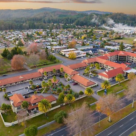 Regal Palms Resort Rotorua Ngoại thất bức ảnh Aerial view of the motel
